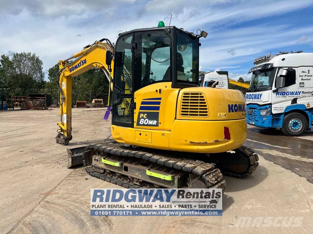 Komatsu PC 80 MR-5 حفارات وسط 7 طن - 12 طن