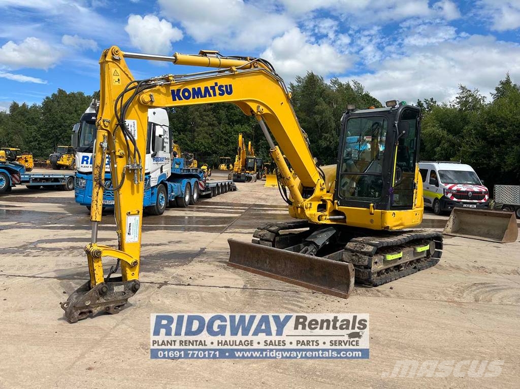 Komatsu PC 80 MR-5 حفارات وسط 7 طن - 12 طن
