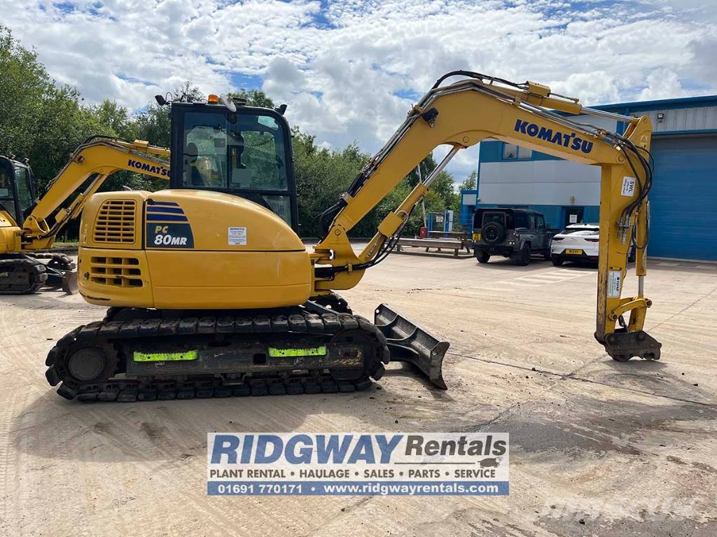 Komatsu PC 80 MR-5 حفارات وسط 7 طن - 12 طن