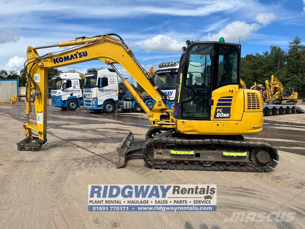 Komatsu PC 80 MR-5 حفارات وسط 7 طن - 12 طن