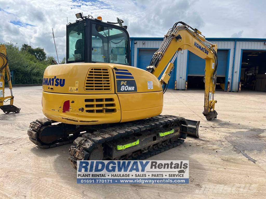 Komatsu PC 80 MR-5 حفارات وسط 7 طن - 12 طن