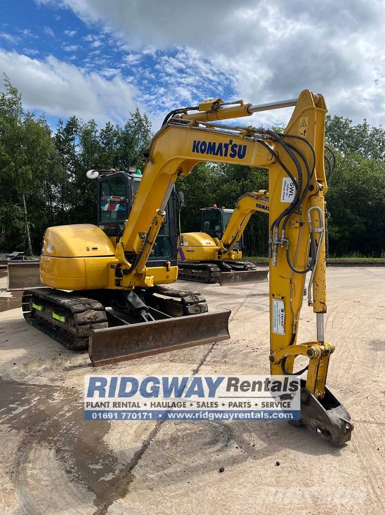 Komatsu PC 80 MR-5 حفارات وسط 7 طن - 12 طن