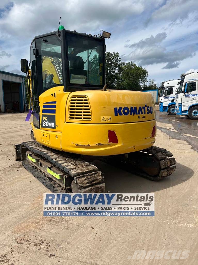 Komatsu PC 80 MR-5 حفارات وسط 7 طن - 12 طن