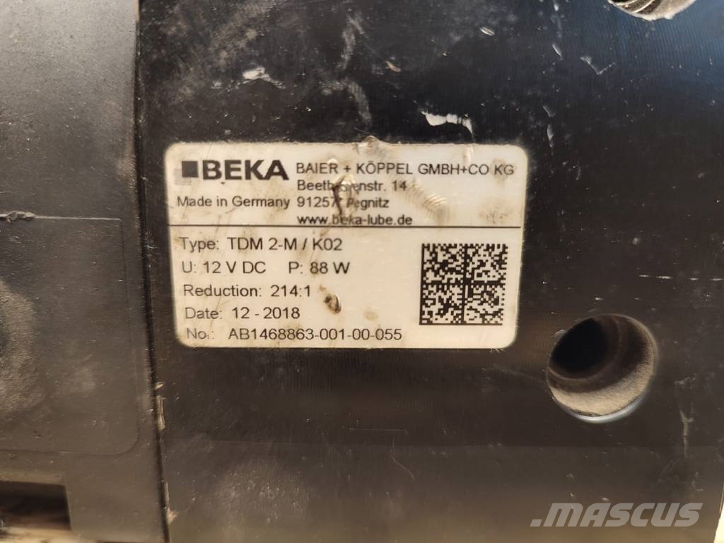 Groeneveld Beka TDM 2 M oil pump Motores