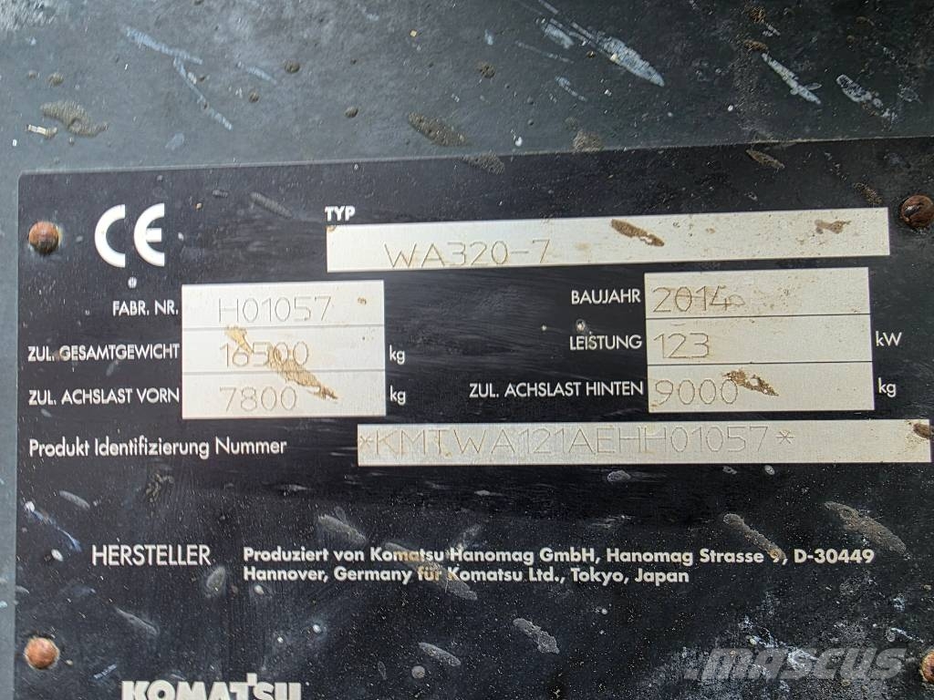 Komatsu WA 320-7 Radlader