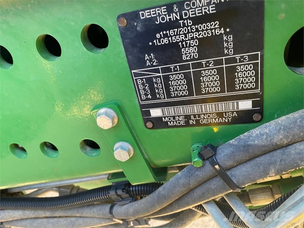 John Deere 6R 155 Traktorer