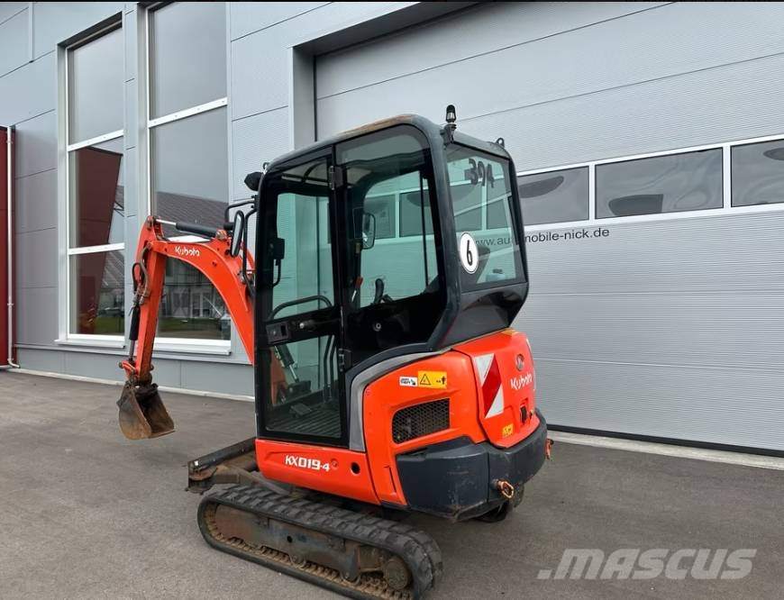 Kubota KX 019-4 Minikaivukoneet < 7t
