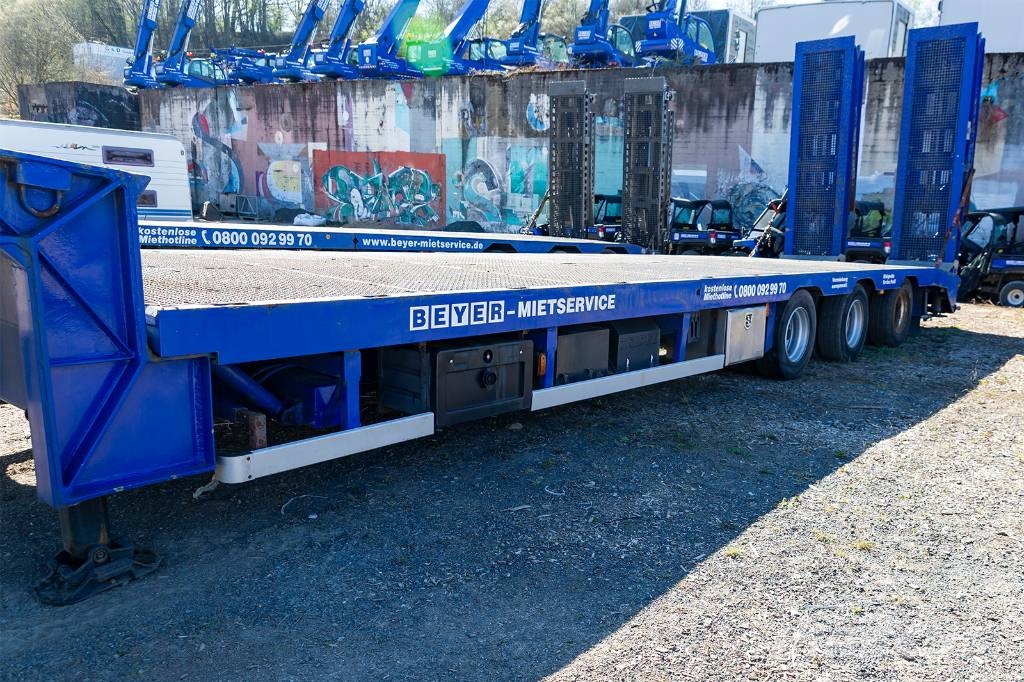 Meusburger MTS 3 Semirremolques de góndola rebajada