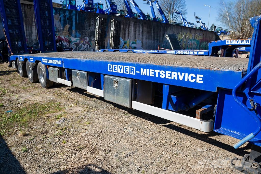 Meusburger MTS 3 Semirremolques de góndola rebajada