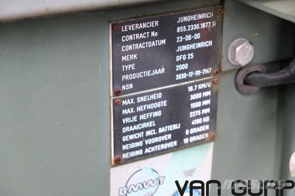 Jungheinrich DFG 25 | MARGE | forklift heftruck gabelstapler Diesel forklifts