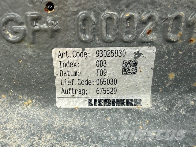 Liebherr L580Xpower łącznik łyżki Cucharones