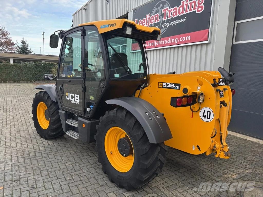 JCB 536-70 Agripro Telehandler, 40 km/h, 145 Hp, 2018 Teleskopiskie manipulatori