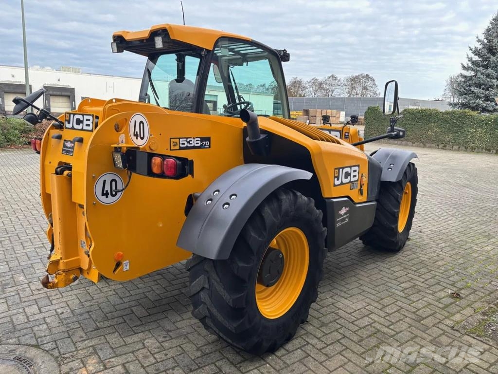 JCB 536-70 Agripro Telehandler, 40 km/h, 145 Hp, 2018 Teleskopiskie manipulatori