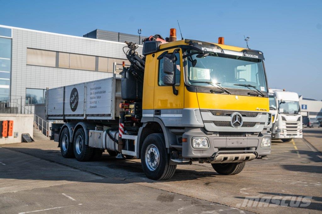 Mercedes-Benz ACTROS 3344 K-MP3+FASSI F245 Tipper trucks