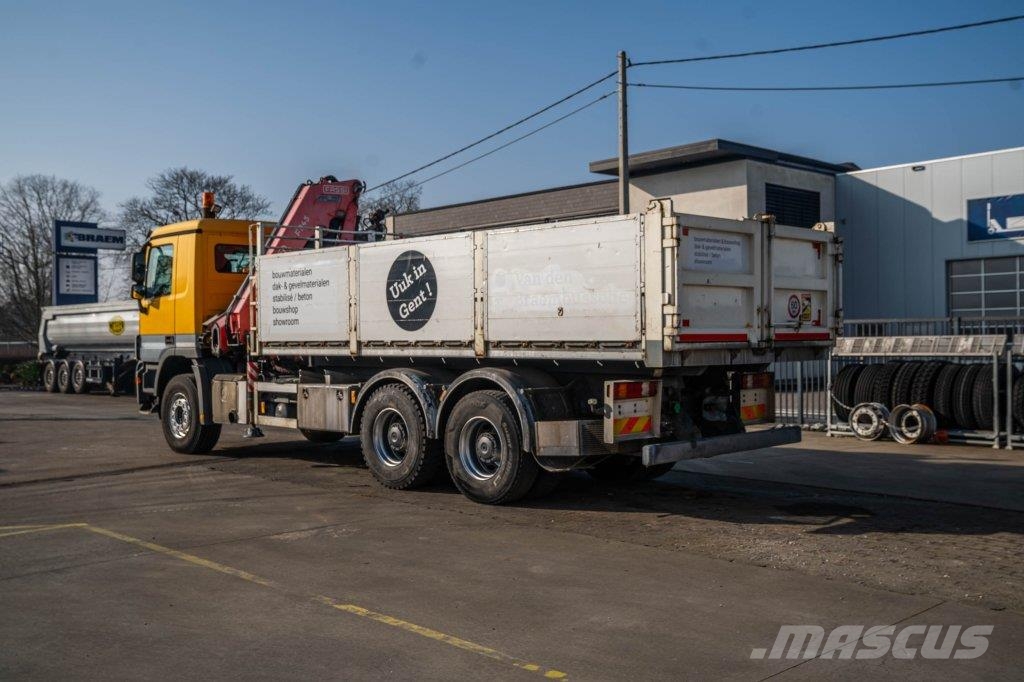 Mercedes-Benz ACTROS 3344 K-MP3+FASSI F245 Tipper trucks