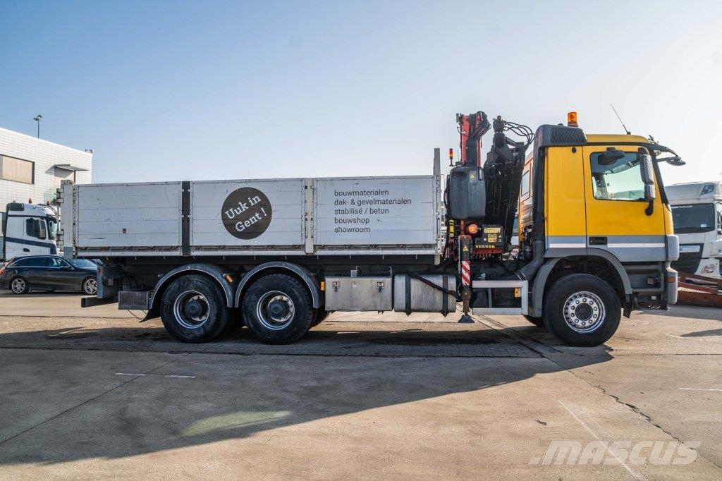 Mercedes-Benz ACTROS 3344 K-MP3+FASSI F245 Tipper trucks