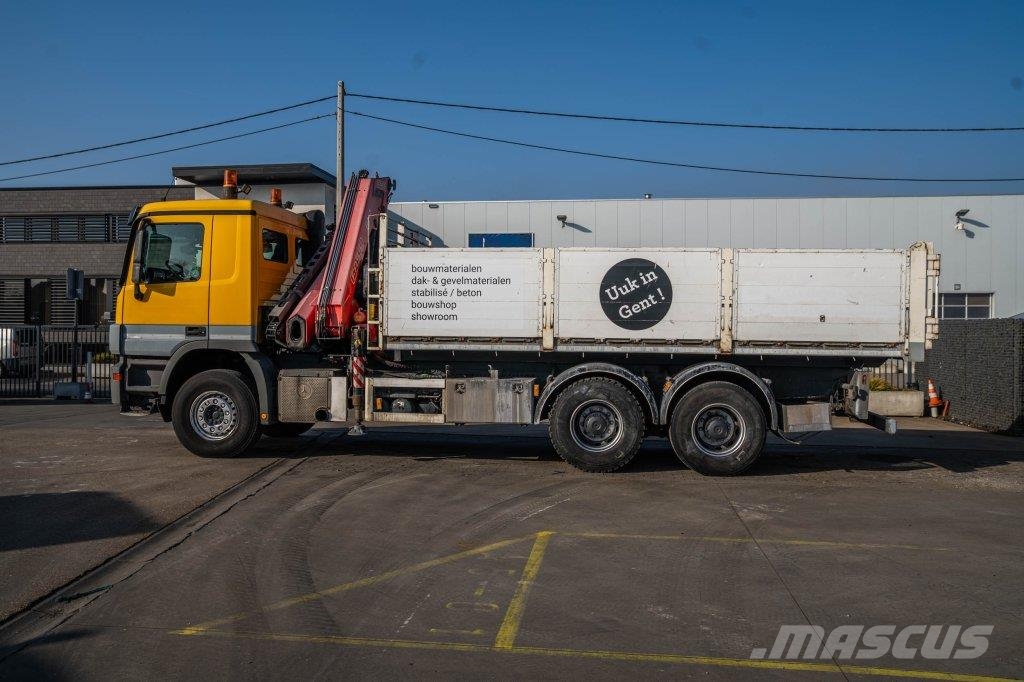 Mercedes-Benz ACTROS 3344 K-MP3+FASSI F245 Tipper trucks