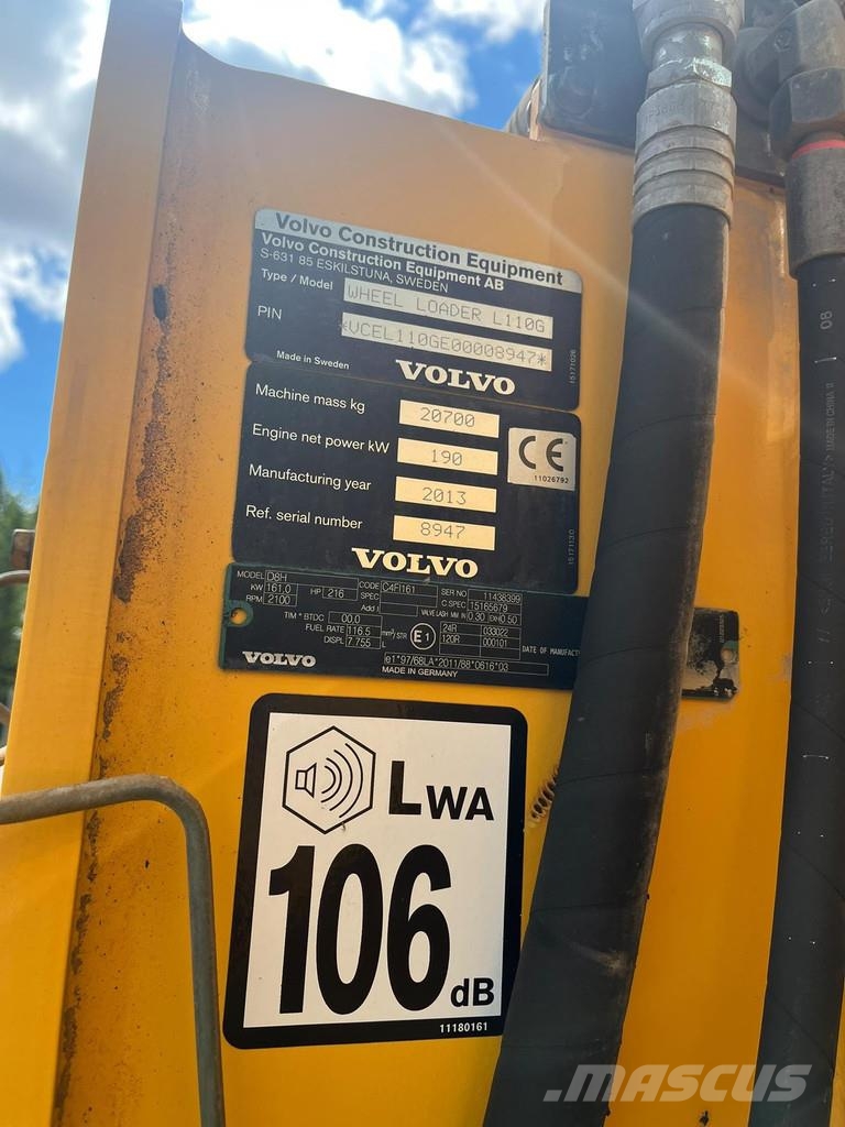 Volvo L110G Pyöräkuormaajat