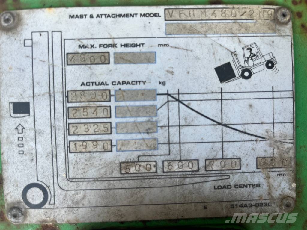 TCM FG30T3 V-4032 OB Chariots GPL