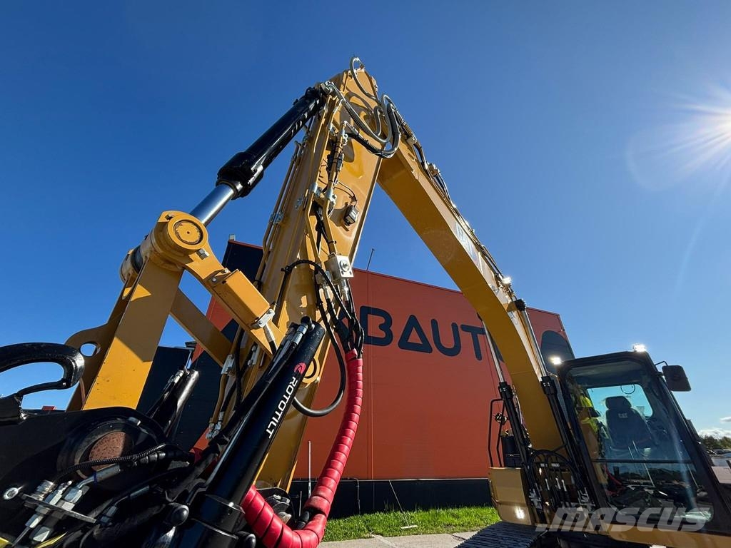 CAT 317 GC 07C 3D / TILTROTATOR / AC / CENTRAL LUBRICA Roomikekskavaatorid