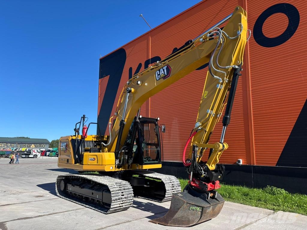 CAT 317 GC 07C 3D / TILTROTATOR / AC / CENTRAL LUBRICA Roomikekskavaatorid