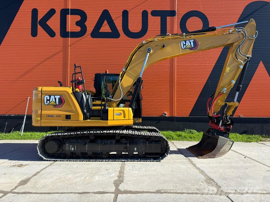 CAT 317 GC 07C 3D / TILTROTATOR / AC / CENTRAL LUBRICA Roomikekskavaatorid