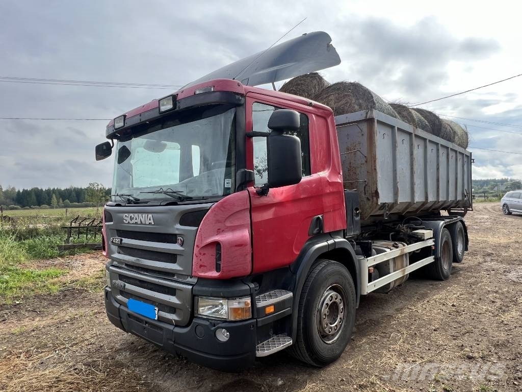 Scania P 420 Camiones elevadores de gancho