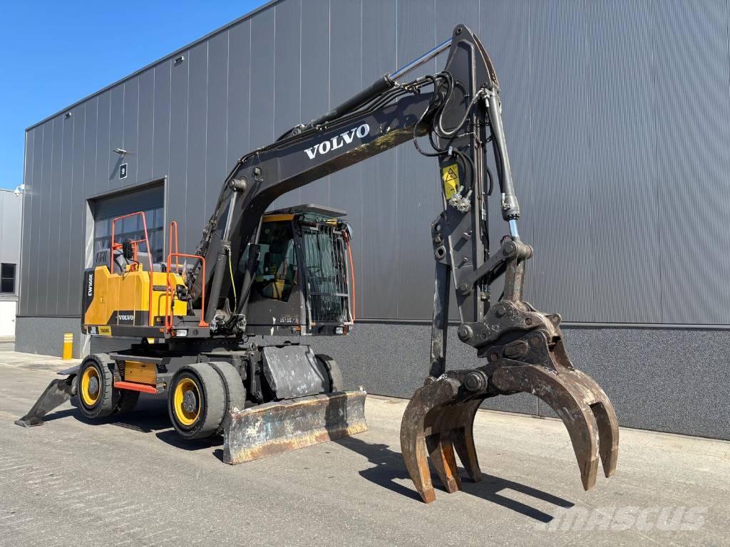 Volvo EW 160 E ELEVATING CAB Atliekų / pramoniniai krautuvai
