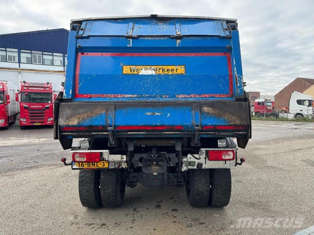 DAF CF 530 8X4 - FULL STEEL SUSP. - BIG AXLES + HYVA T Kipper
