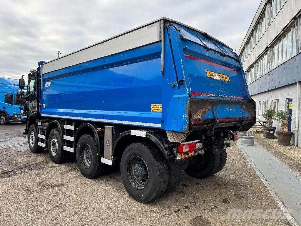 DAF CF 530 8X4 - FULL STEEL SUSP. - BIG AXLES + HYVA T Kipper