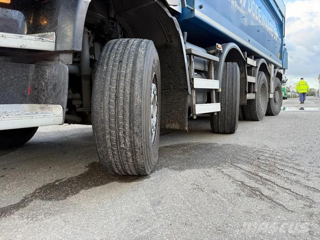 DAF CF 530 8X4 - FULL STEEL SUSP. - BIG AXLES + HYVA T Kipper