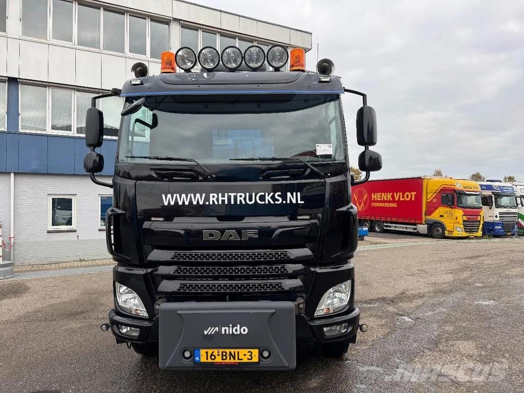 DAF CF 530 8X4 - FULL STEEL SUSP. - BIG AXLES + HYVA T Kipper