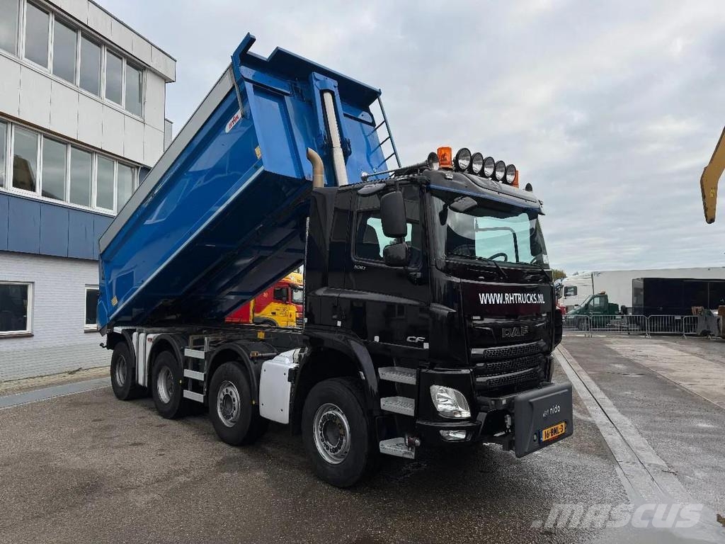 DAF CF 530 8X4 - FULL STEEL SUSP. - BIG AXLES + HYVA T Kipper
