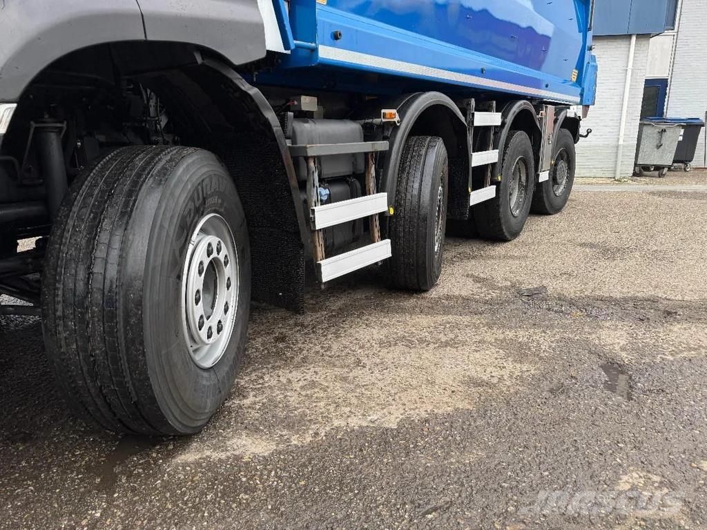 DAF CF 530 8X4 - FULL STEEL SUSP. - BIG AXLES + HYVA T Kipper