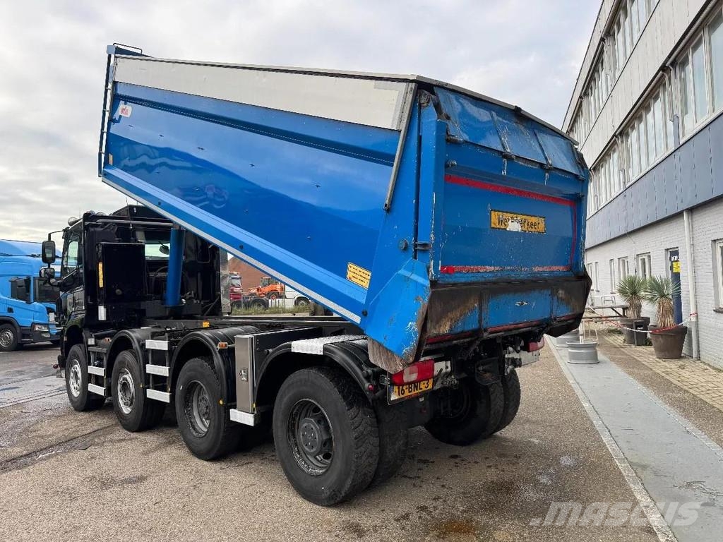 DAF CF 530 8X4 - FULL STEEL SUSP. - BIG AXLES + HYVA T Kipper