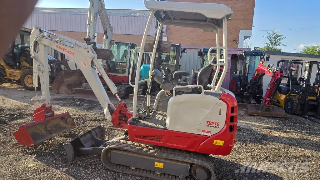 Takeuchi TB 216 Mini excavators < 7t (Mini diggers)