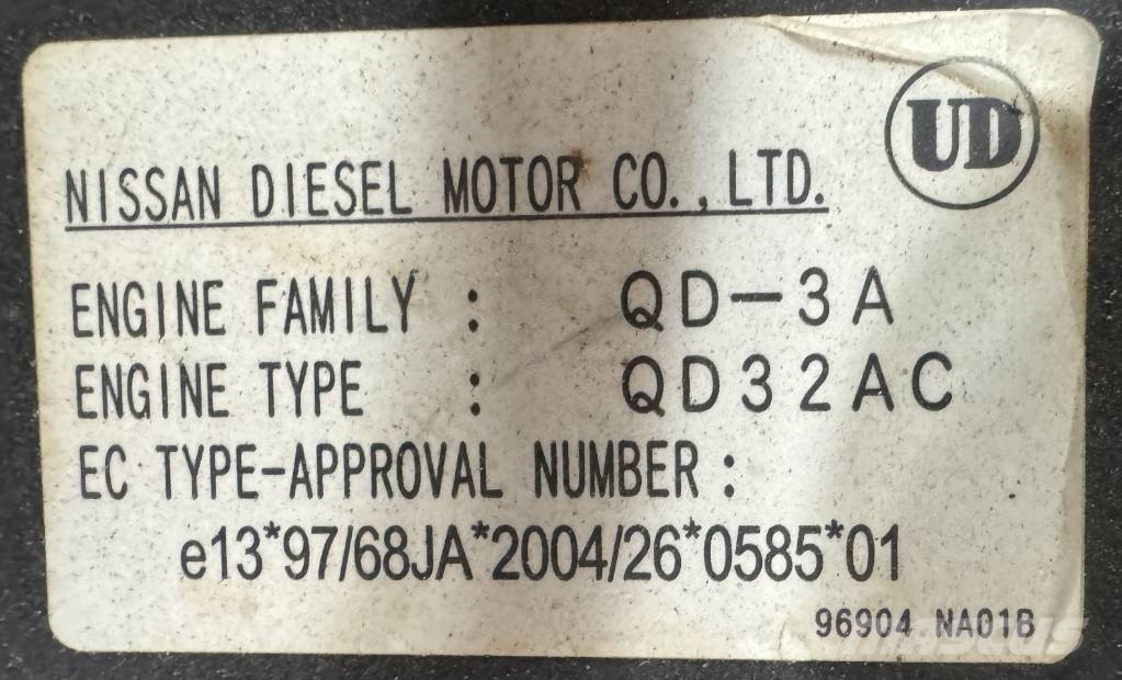 Nissan Y1D1A15Q 1300 kg Dieselové vozíky