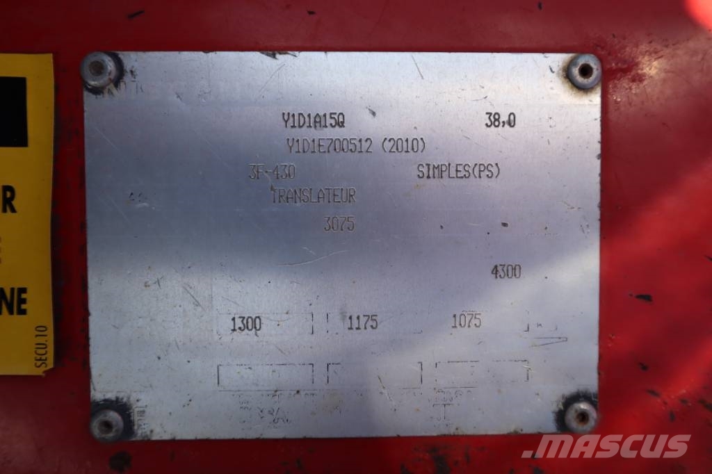 Nissan Y1D1A15Q 1300 kg Dieselové vozíky