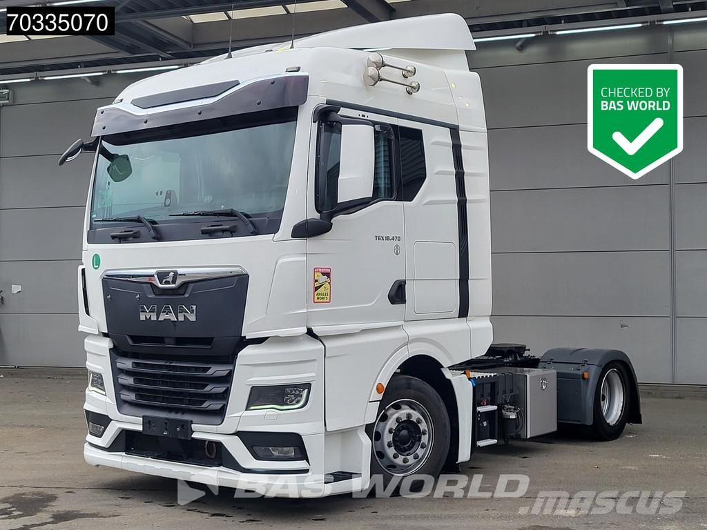 MAN TGX 18.470 4X2 GM Mega Retarder Standklima ACC Nav وحدات الجر