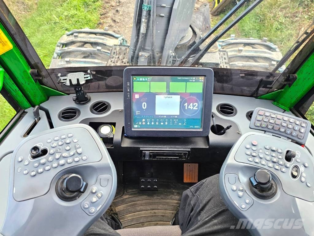 John Deere 1170G Timber Harvester/H414 Head حصادات