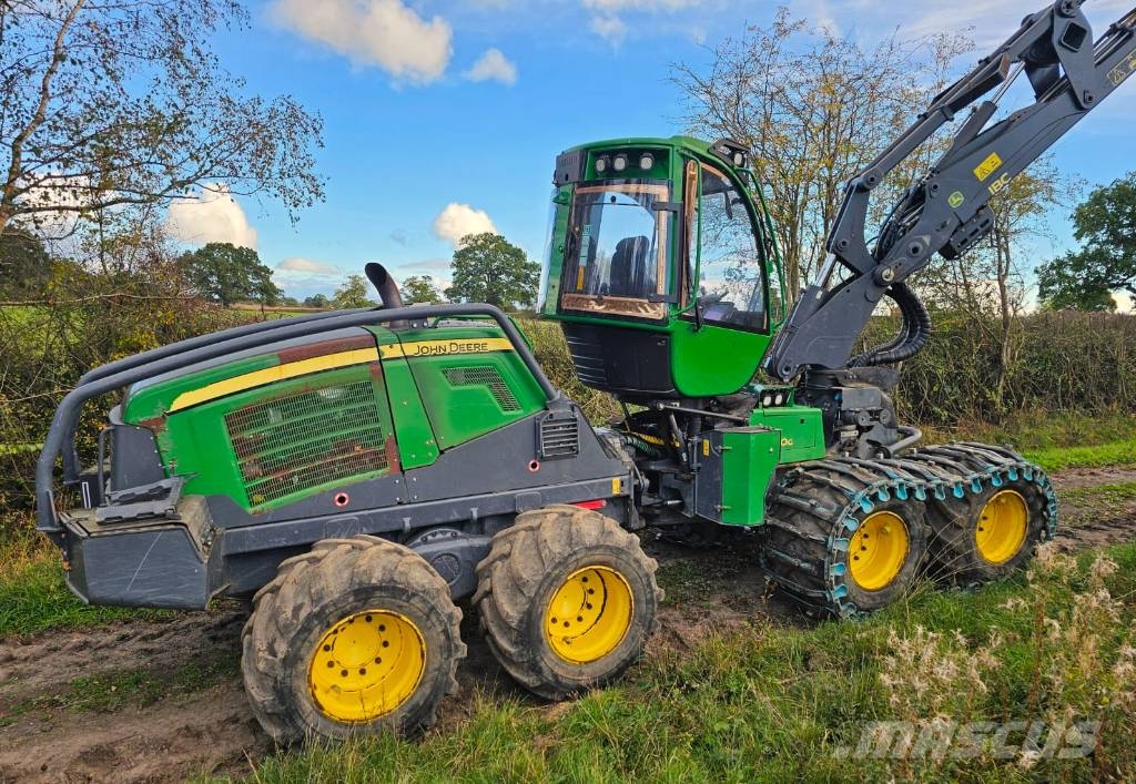 John Deere 1170G Timber Harvester/H414 Head حصادات