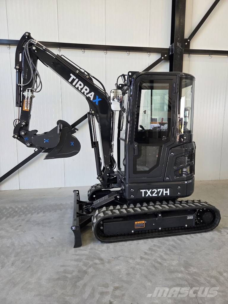 Tirrax Graafmachines TX27H Kiti krovimo ir kasimo mechanizmai ir jų priedai