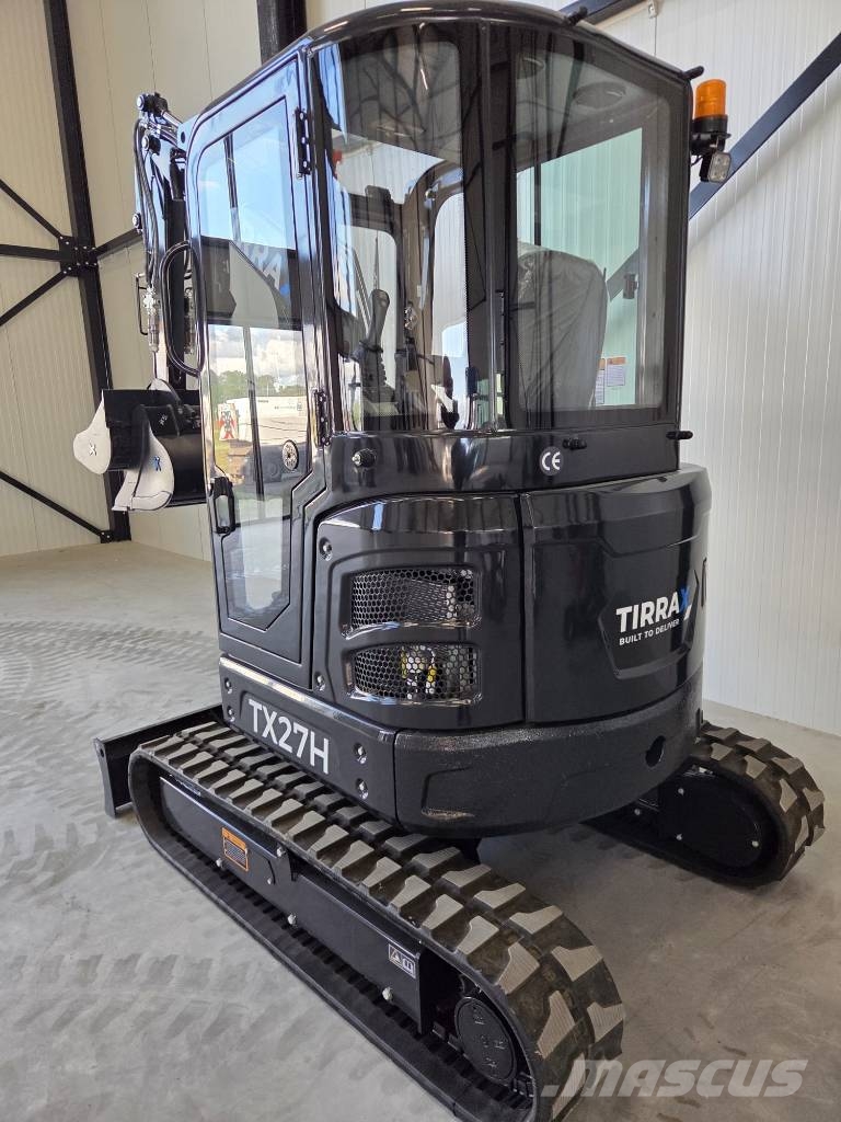 Tirrax Graafmachines TX27H Kiti krovimo ir kasimo mechanizmai ir jų priedai