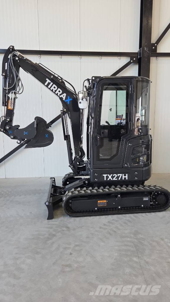 Tirrax Graafmachines TX27H Kiti krovimo ir kasimo mechanizmai ir jų priedai