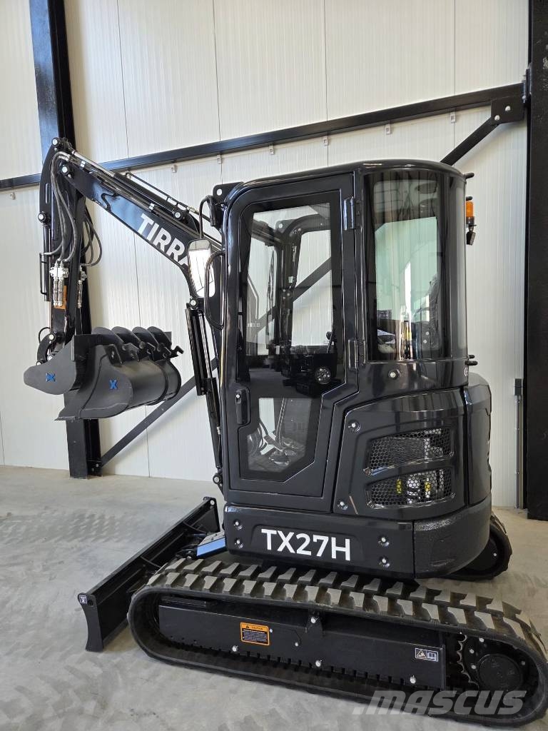 Tirrax Graafmachines TX27H Kiti krovimo ir kasimo mechanizmai ir jų priedai
