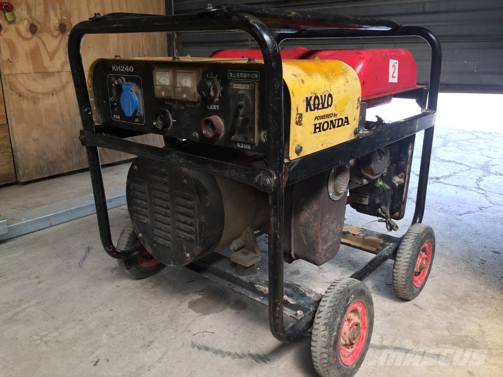 Honda welder generator KH240AC Benzīna ģeneratori