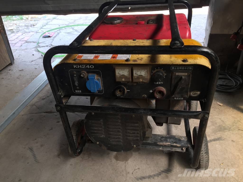Honda welder generator KH240AC Benzīna ģeneratori
