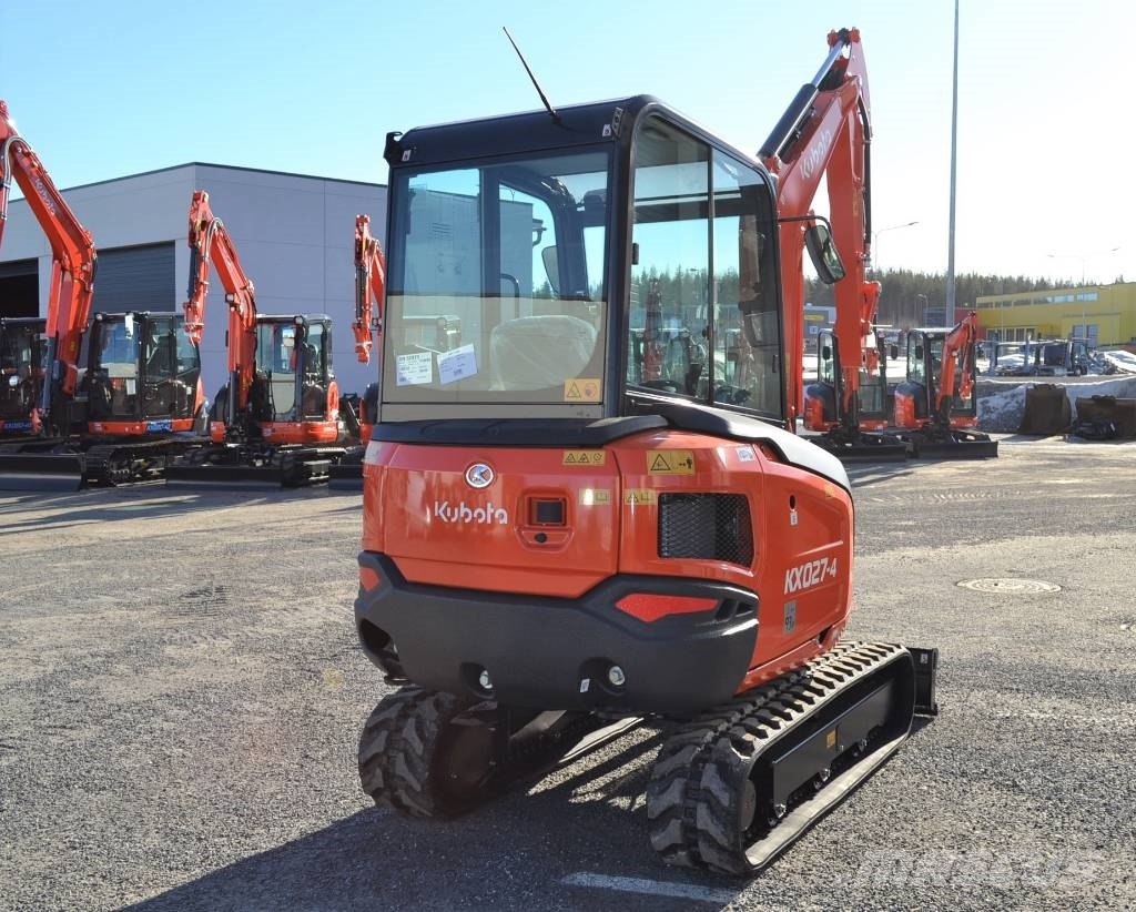 Kubota KX027-4 UUSI, TAKUU 24KK Мини-экскаваторы