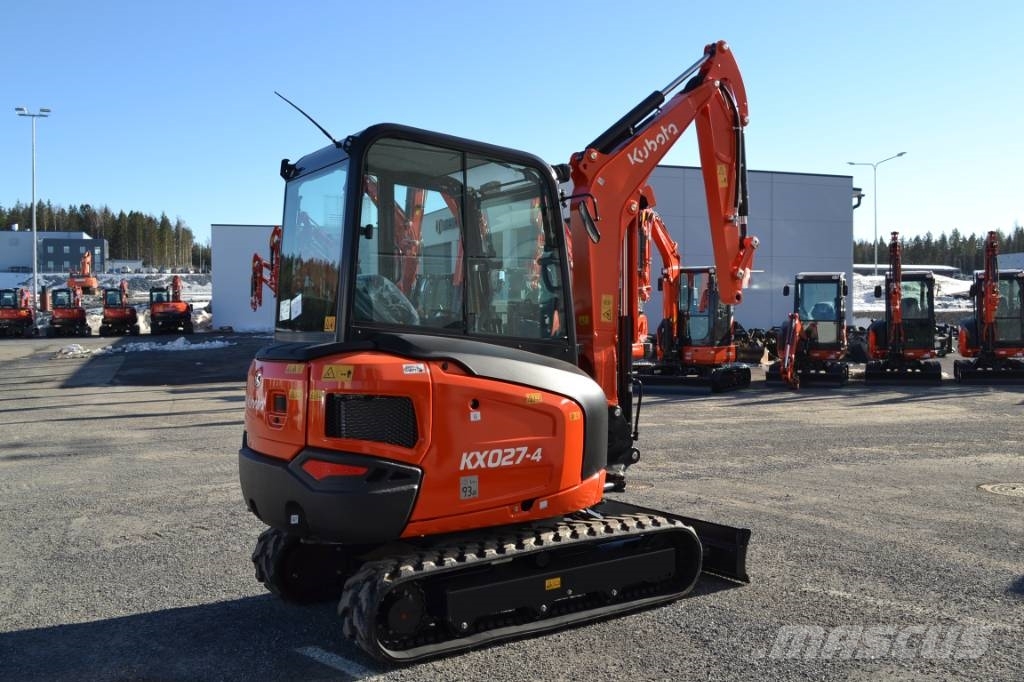 Kubota KX027-4 UUSI, TAKUU 24KK Мини-экскаваторы