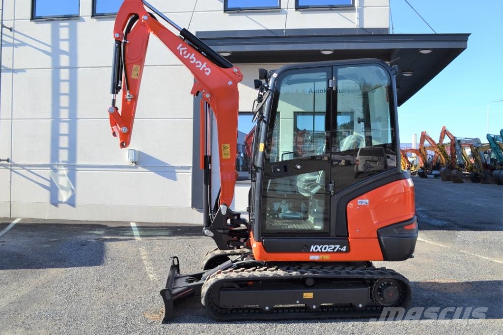 Kubota KX027-4 UUSI, TAKUU 24KK Мини-экскаваторы